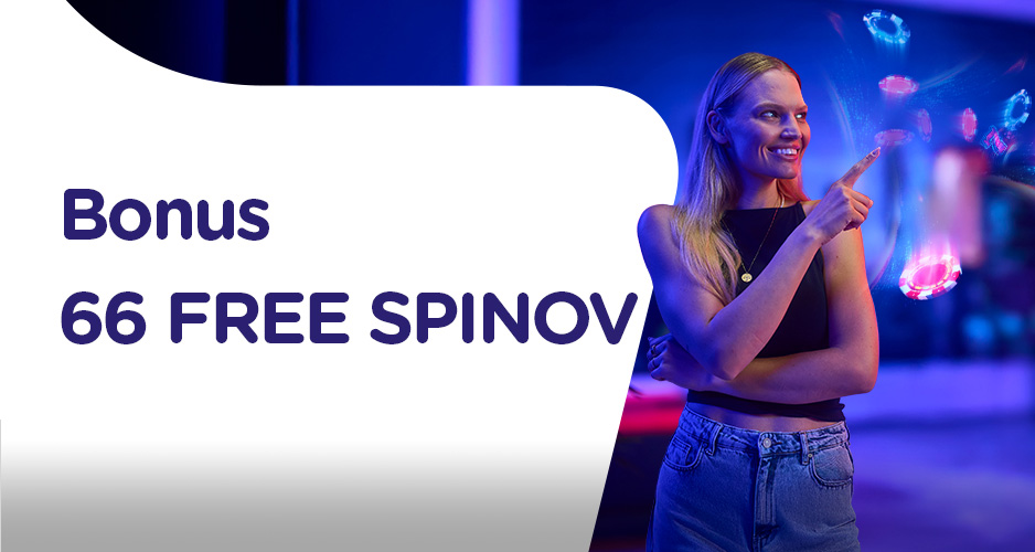 BONUS 66 FREE SPINOV